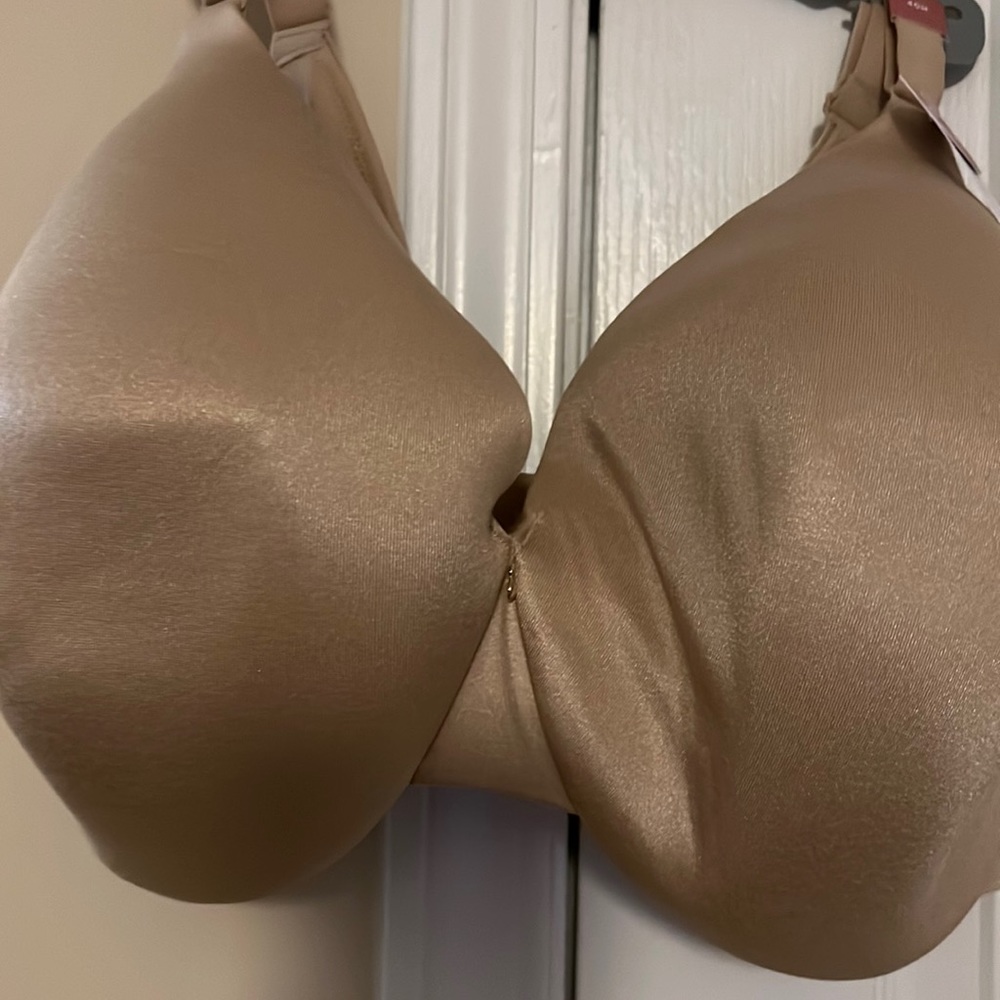 Beige Cacique Full Coverage Bra